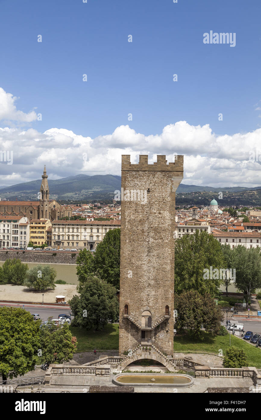 Florence Fort Florence, fortress, Forte de Belvedere, Italy Stock Photo - Alamy