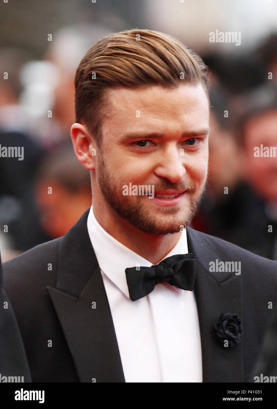 Justin Timberlake seen at the Cannes film festival in France, 2013 Stock Photo