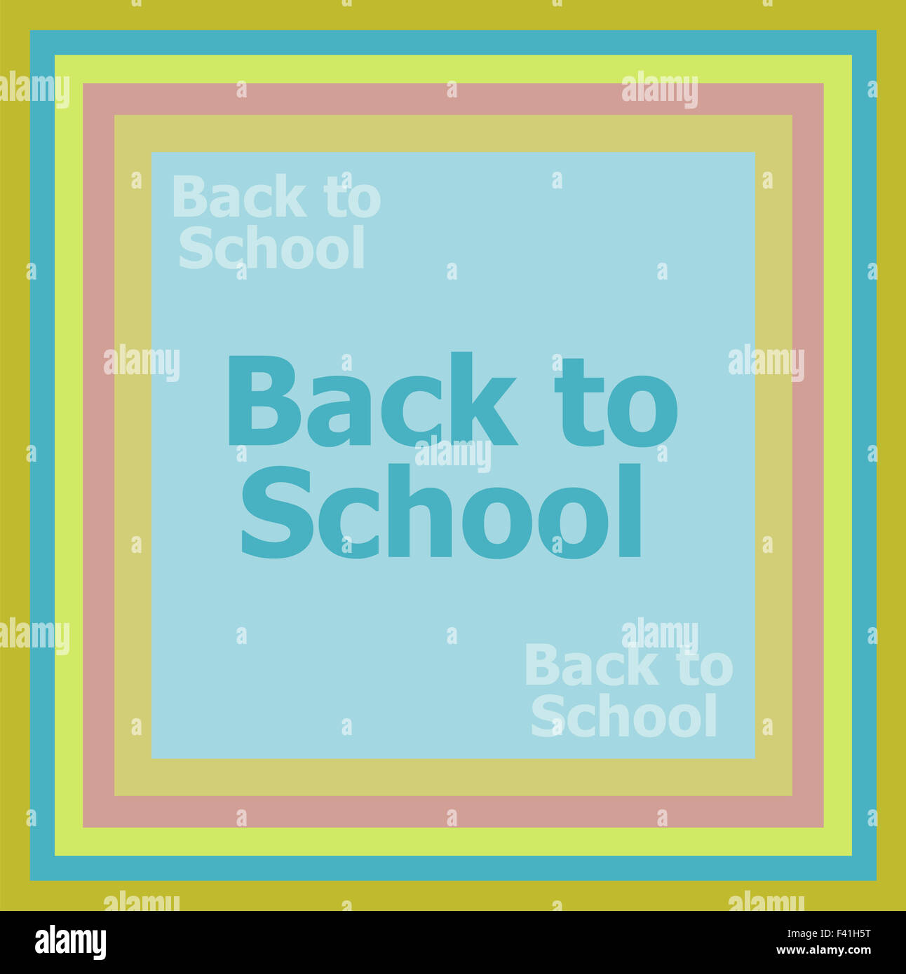 Back to school word, education concept Stock Photo - Alamy