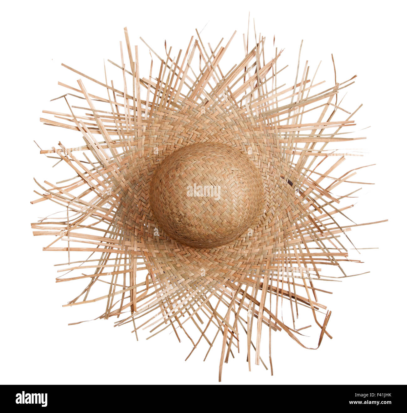 Big straw hat Stock Photo Alamy