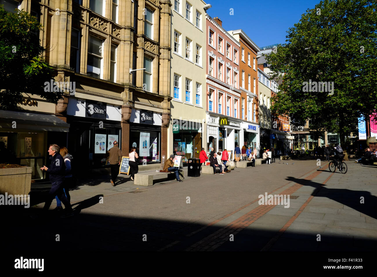 St. Anne's Square, Manchester, UK Stock Photo