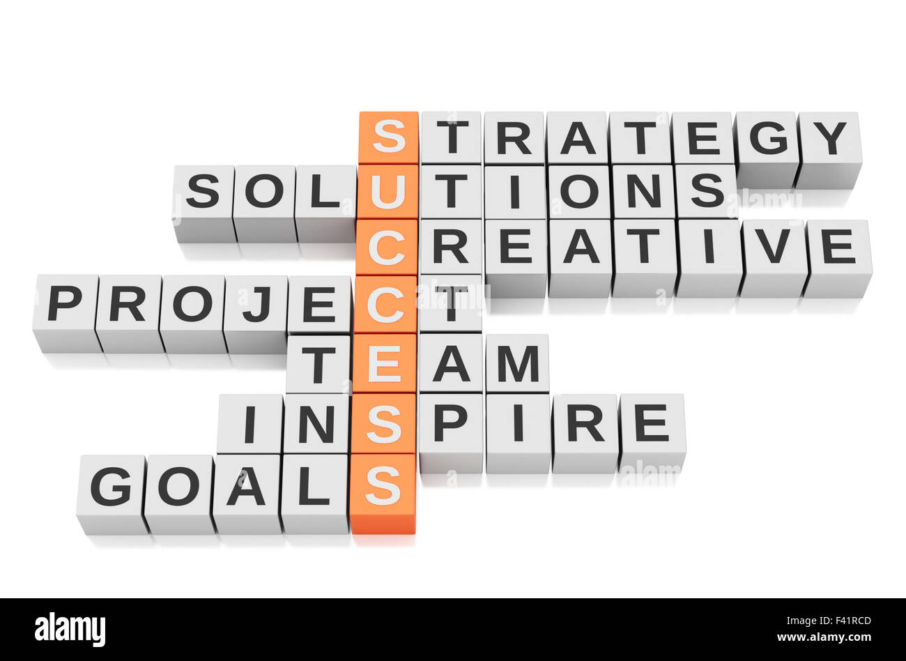 3d Conceptual image of success Stock Photo - Alamy