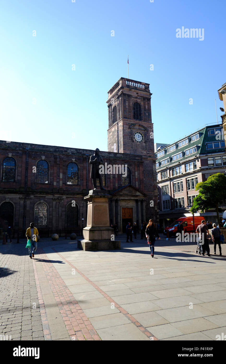 St. Anne's church, St. Anne's Square, Manchester UK Stock Photo