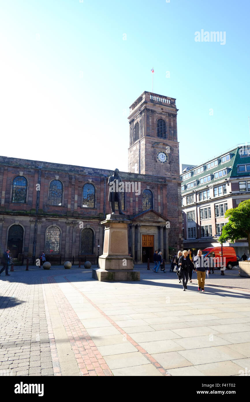 St. Anne's church, St. Anne's Square, Manchester UK Stock Photo