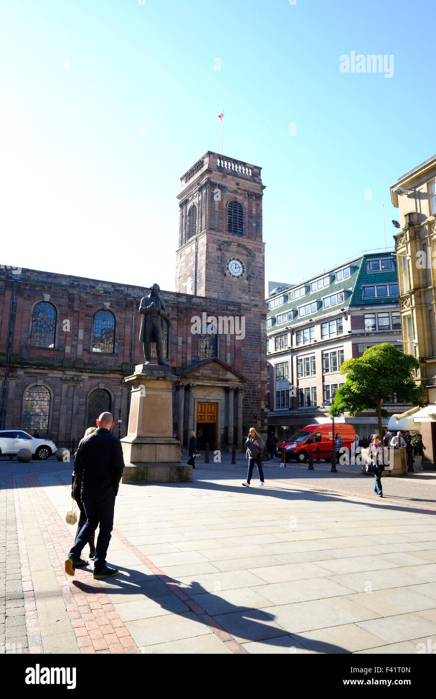 St. Anne's church, St. Anne's Square, Manchester UK Stock Photo