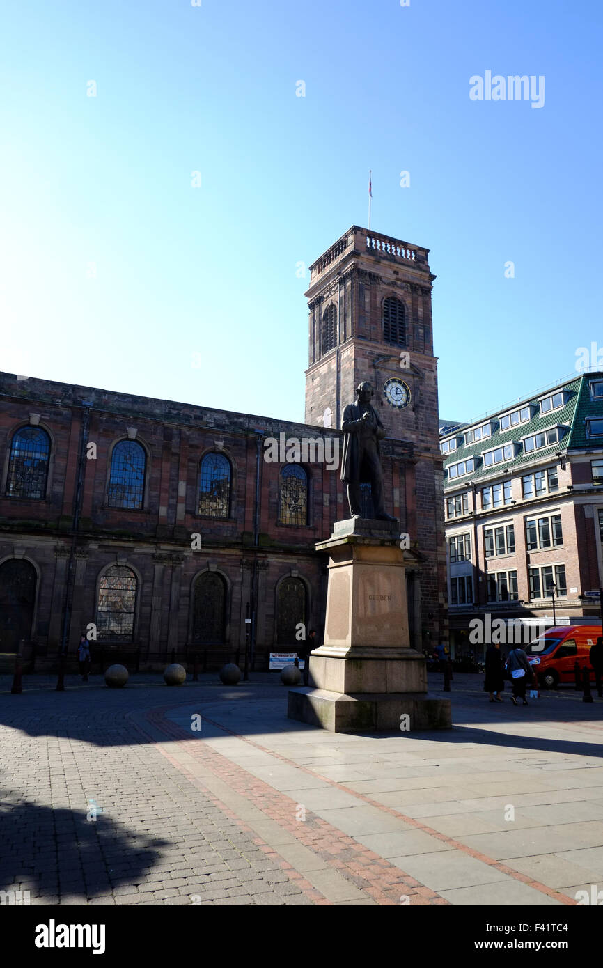 St. Anne's church, St. Anne's Square, Manchester UK Stock Photo