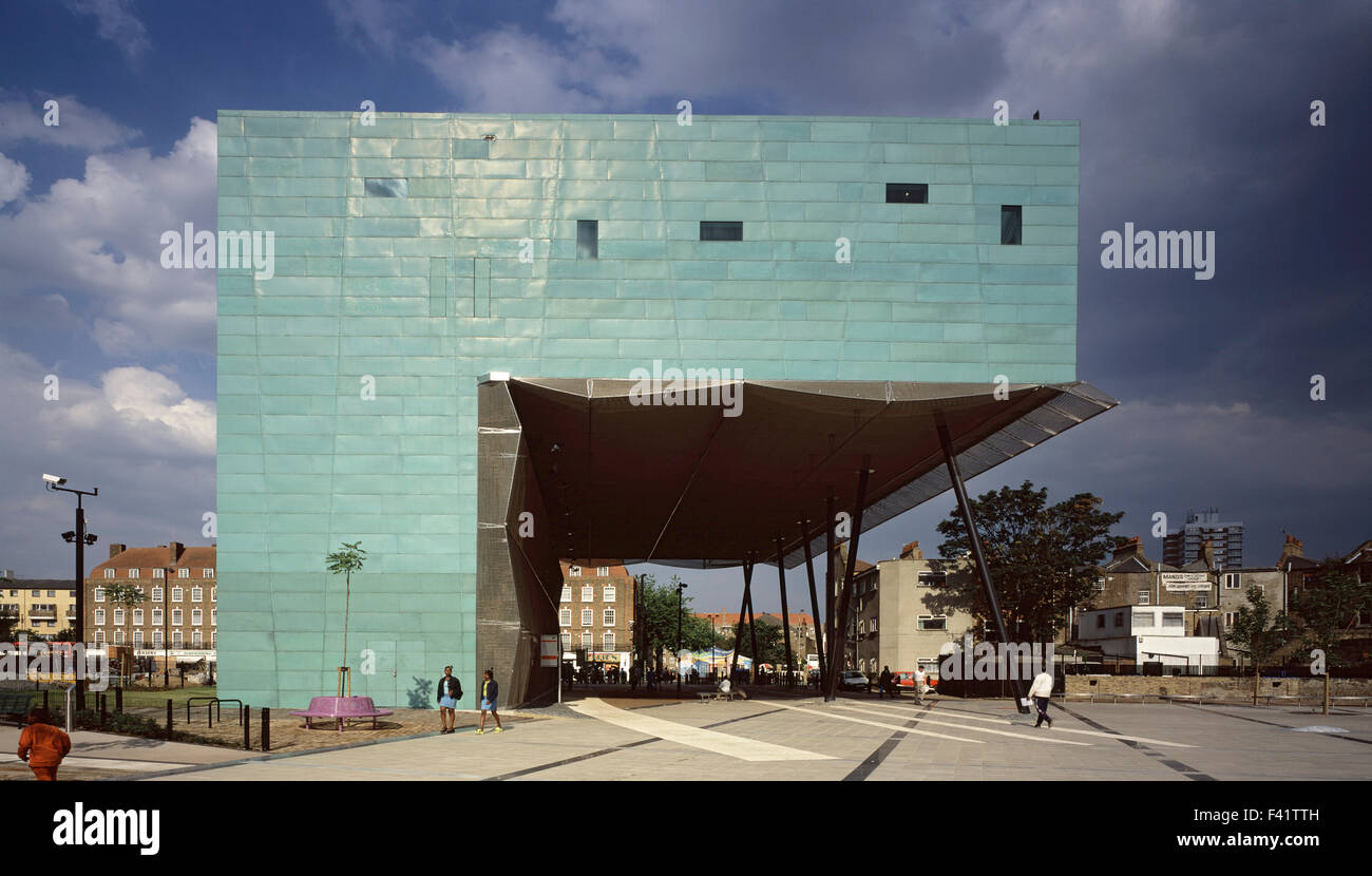 Peckham Library, London, United Kingdom. Architect Alsop Architects