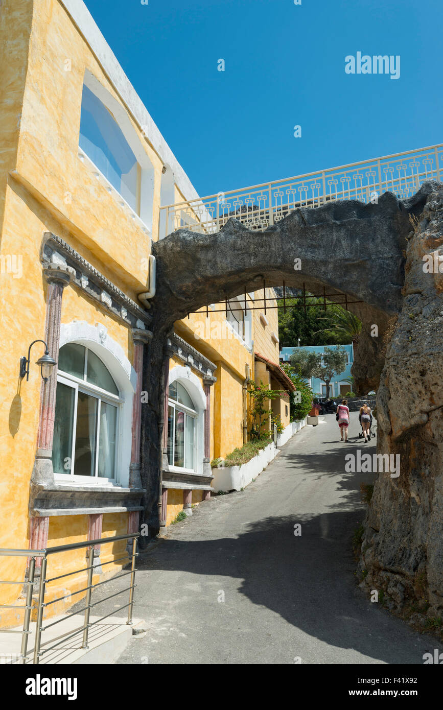 Kalypso Cretan Village Hotel, Karavos, Plakias,  Rethymno regional unit, Crete, Greece Stock Photo