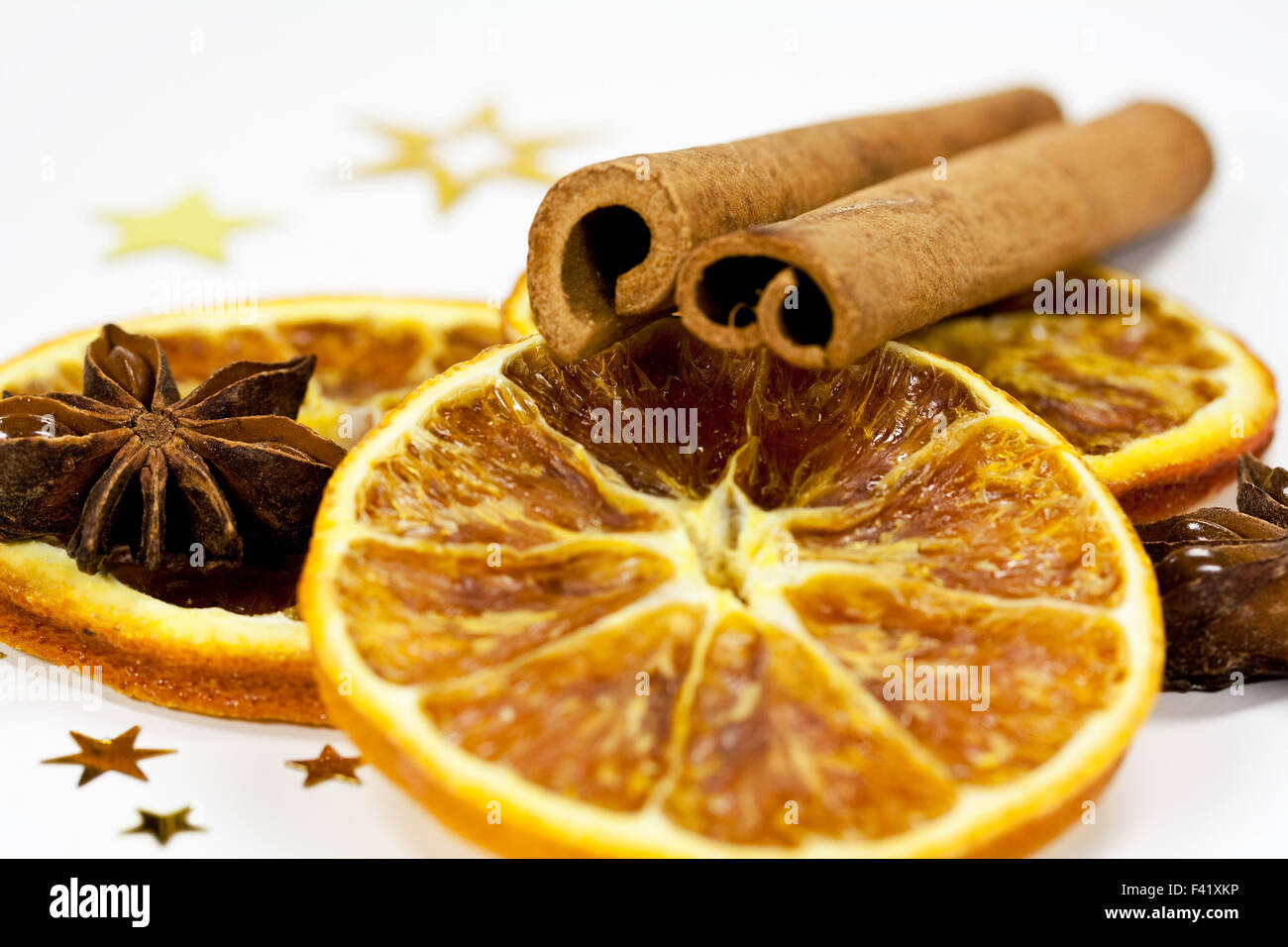 cinnamon and anise Stock Photo