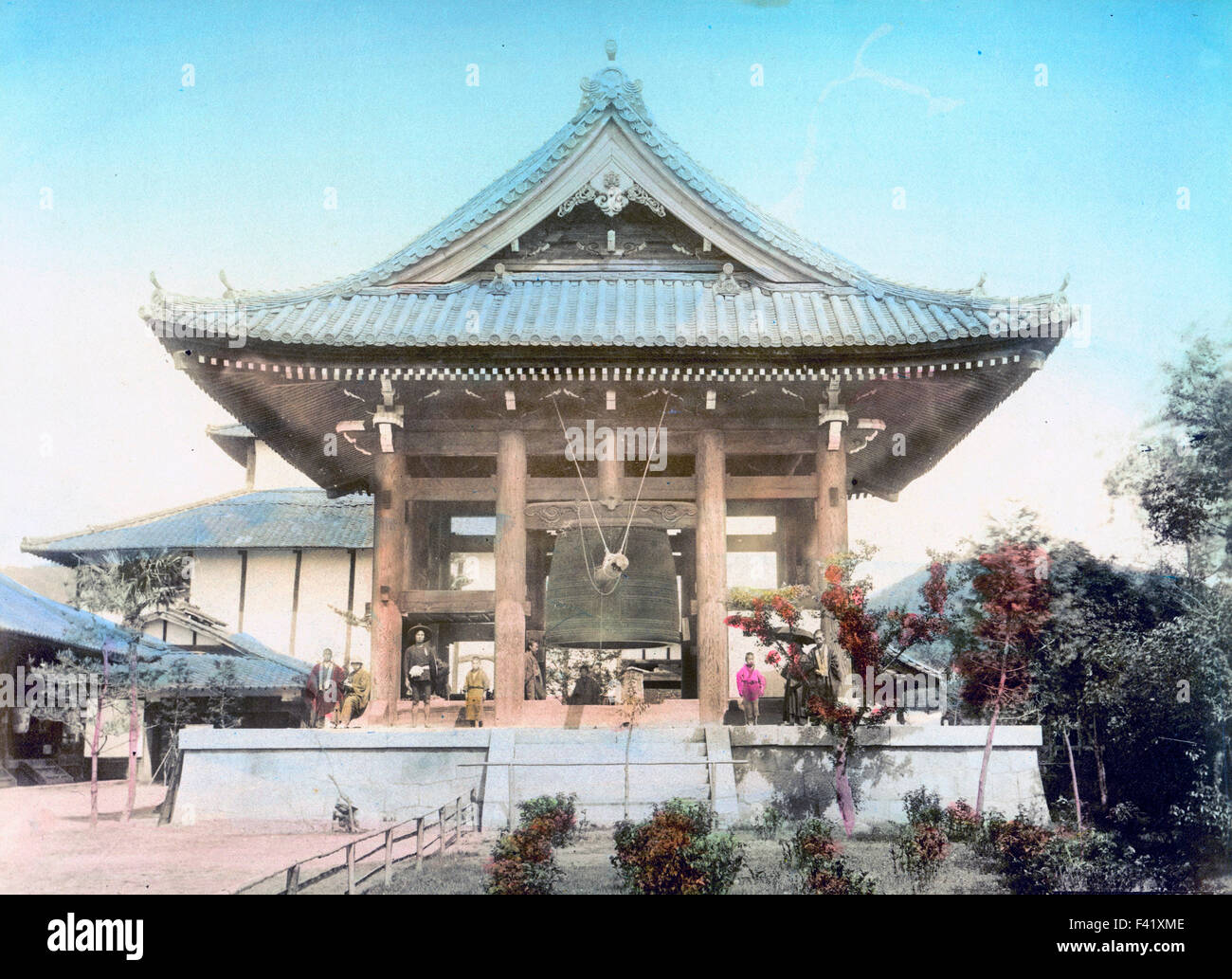 Bett of Daibutsu, Kyoto, Japan Stock Photo