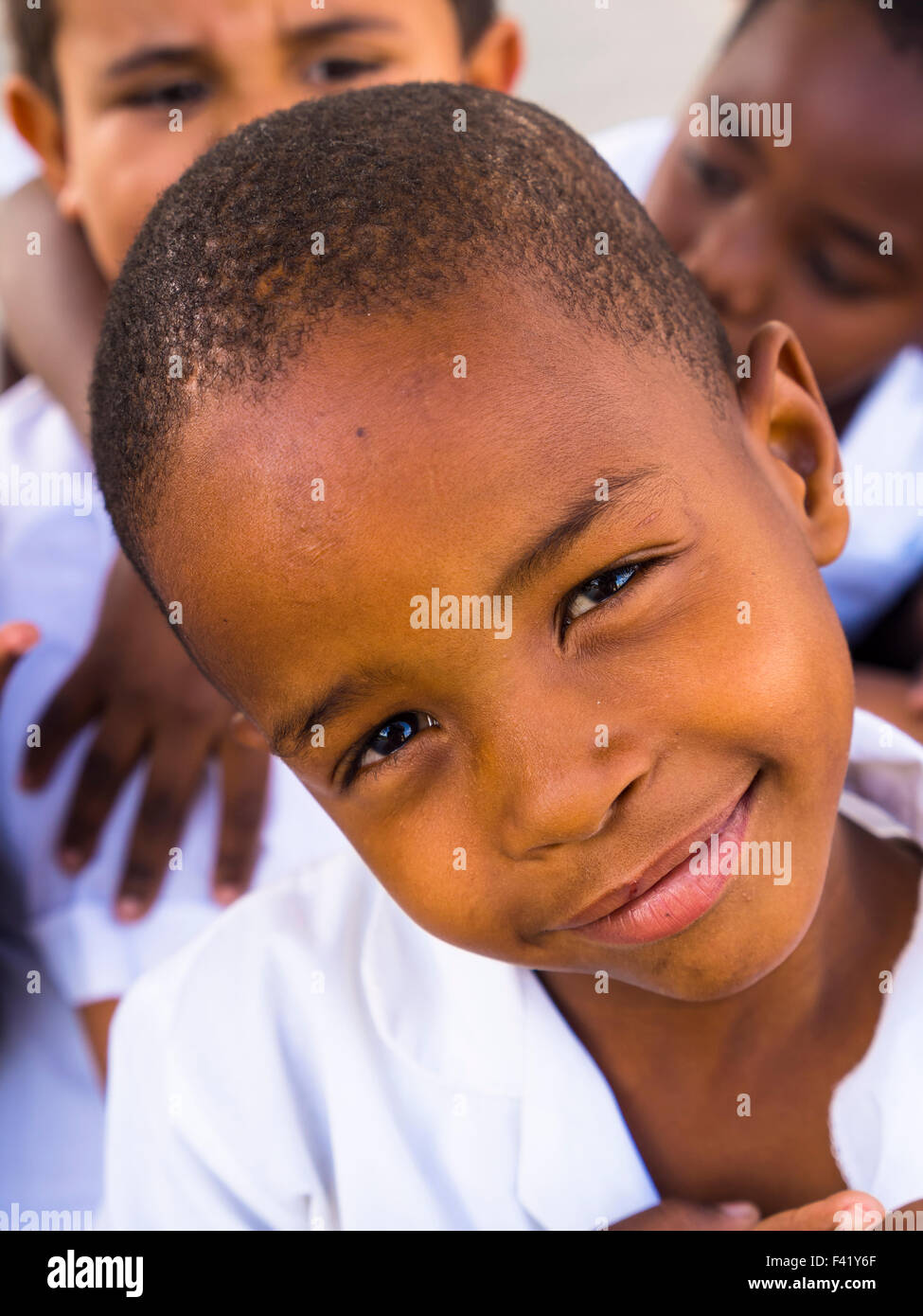 African student class uniform hi-res stock photography and images - Alamy