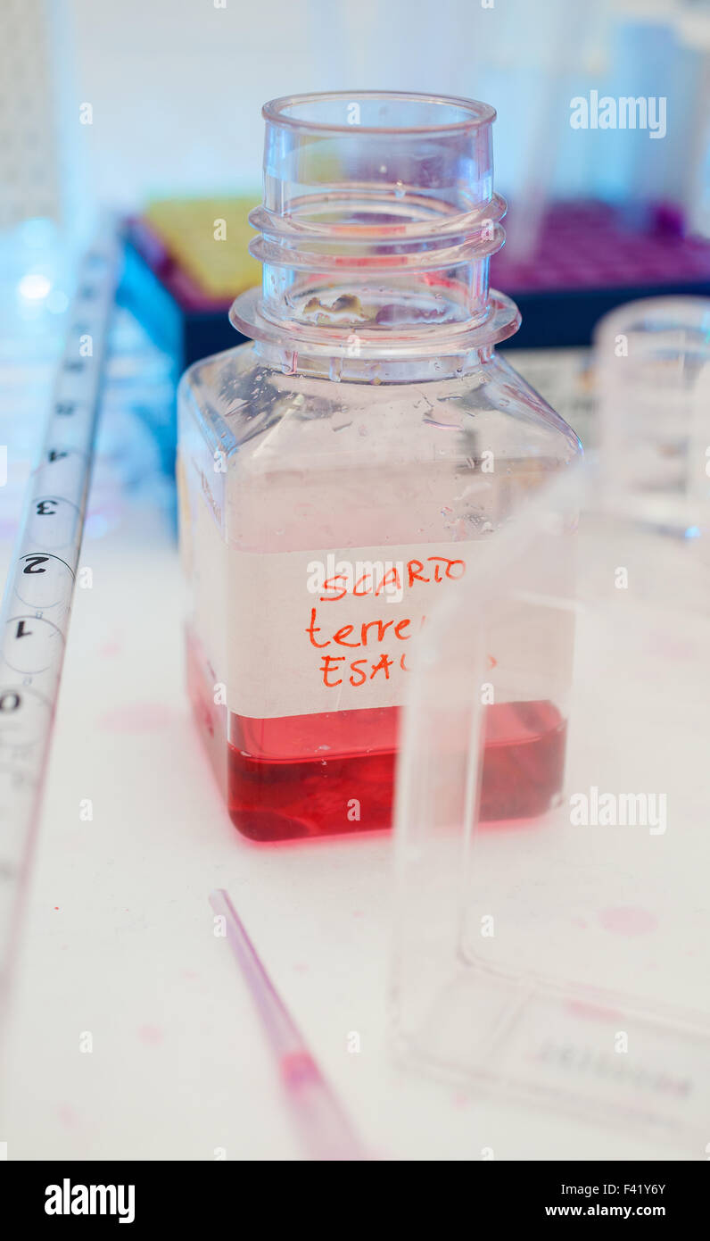 Pipette and measurement tool in a chemical laboratory Stock Photo Alamy