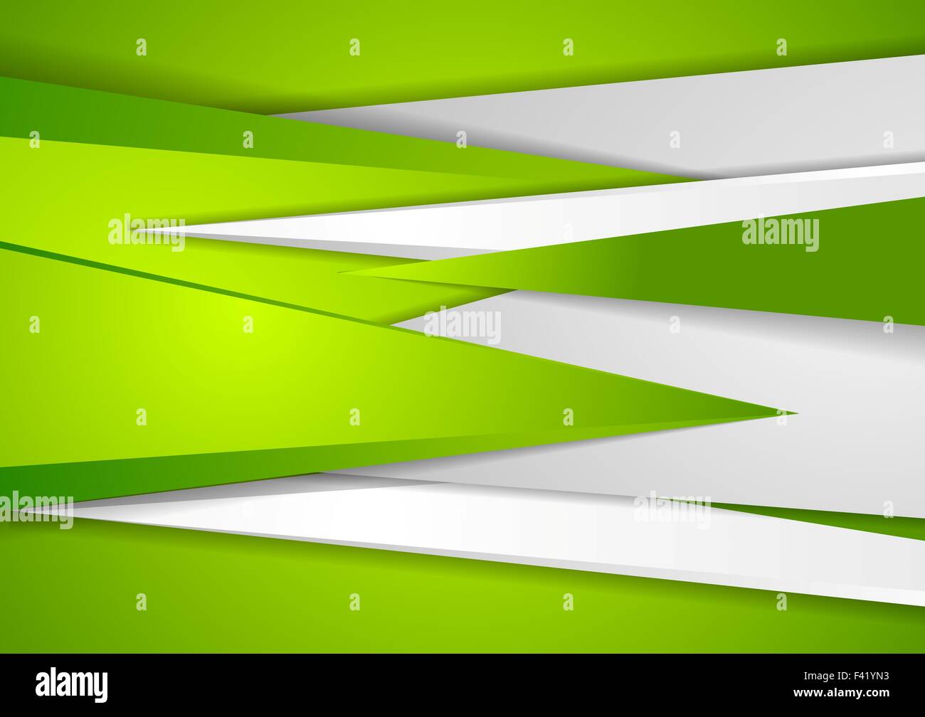 Abstract green tech corporate background Stock Photo