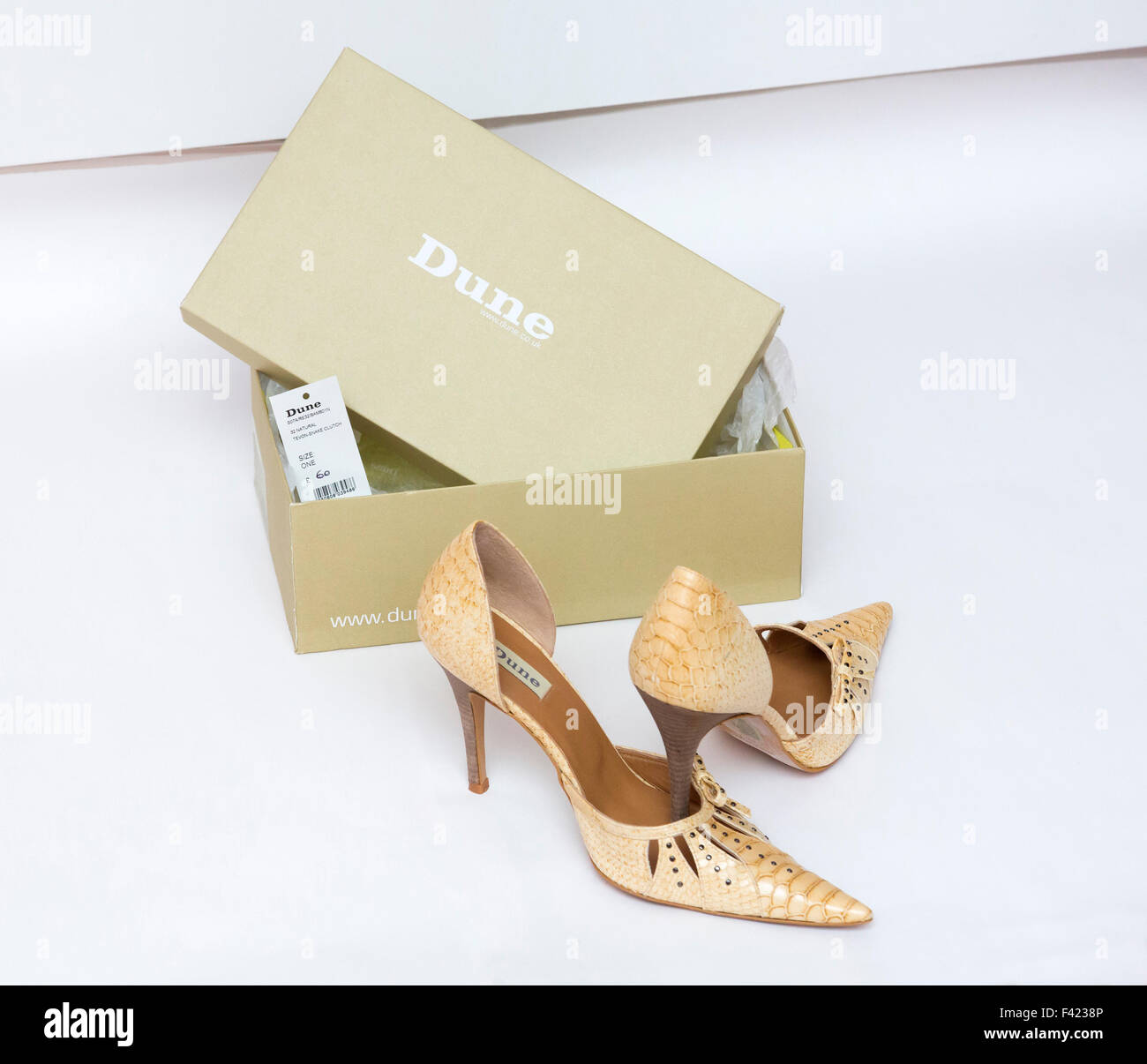 Dune store yellow heels