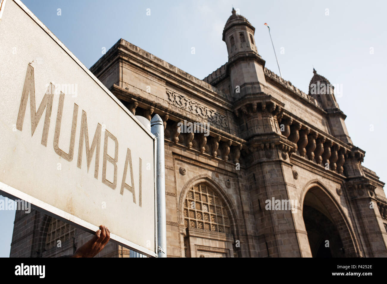 The Gateway of India in Mumbai, India Stock Photo