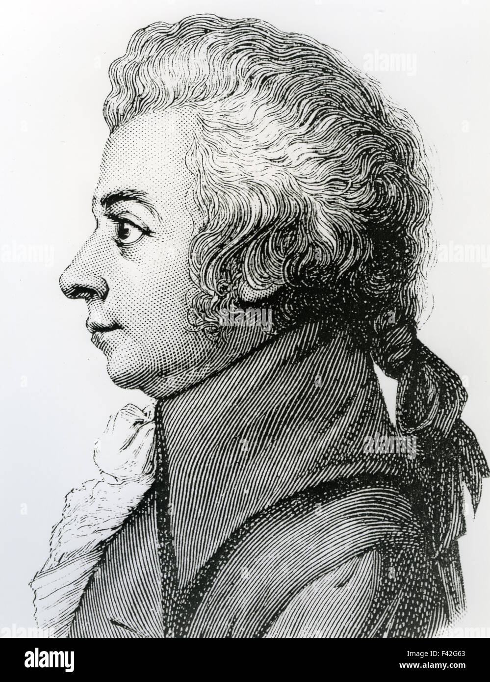 WOLFGANG AMADEUS MOZART (1756-1791) Austrian composer Stock Photo