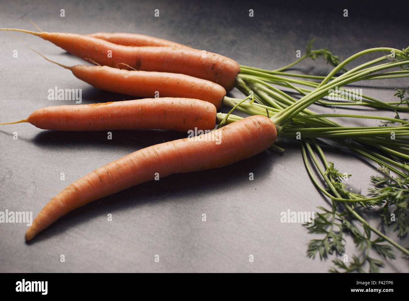 Fresh carrots Stock Photo
