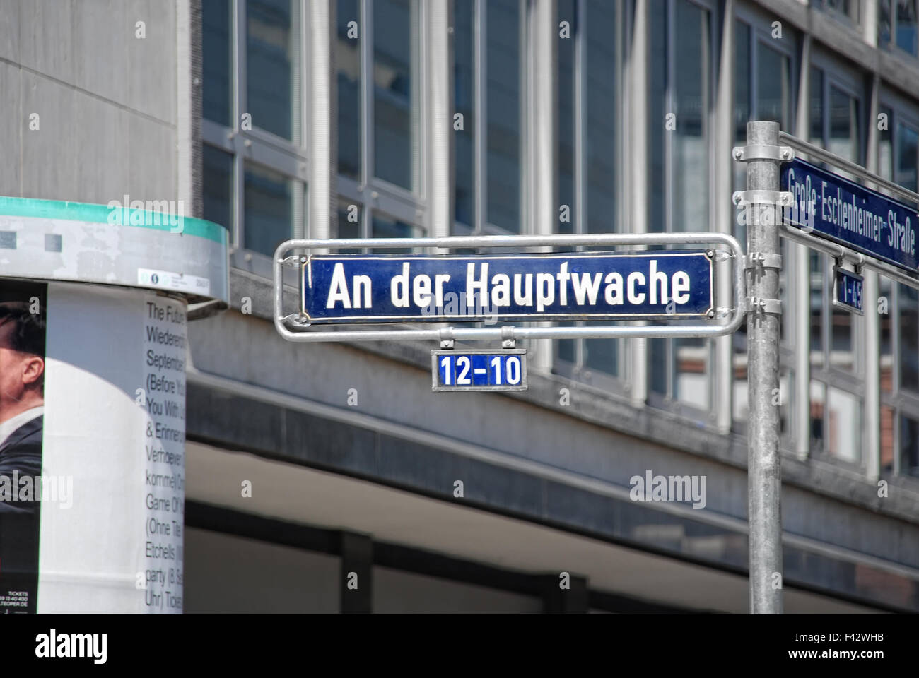 streets of Frankfurt  Stock Photo 88574455 Alamy