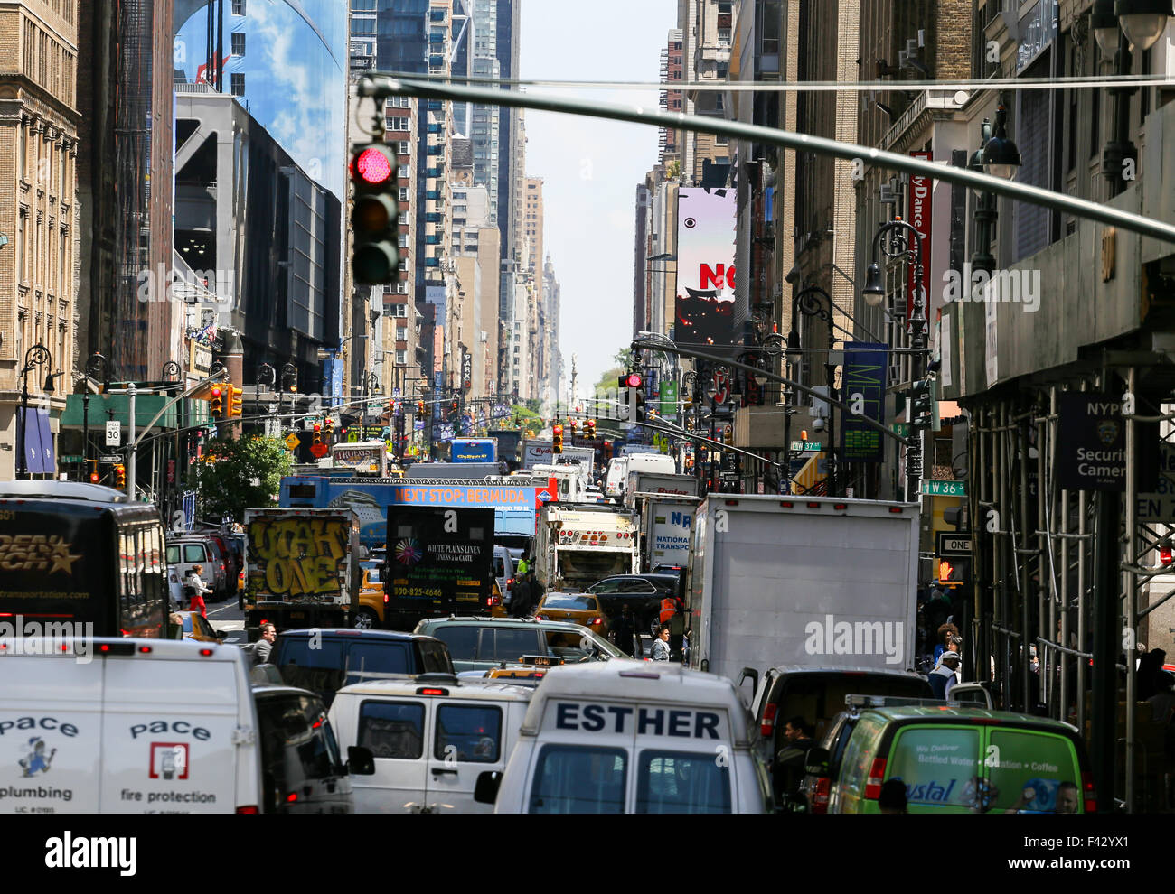 Streets of New York Stock Photo