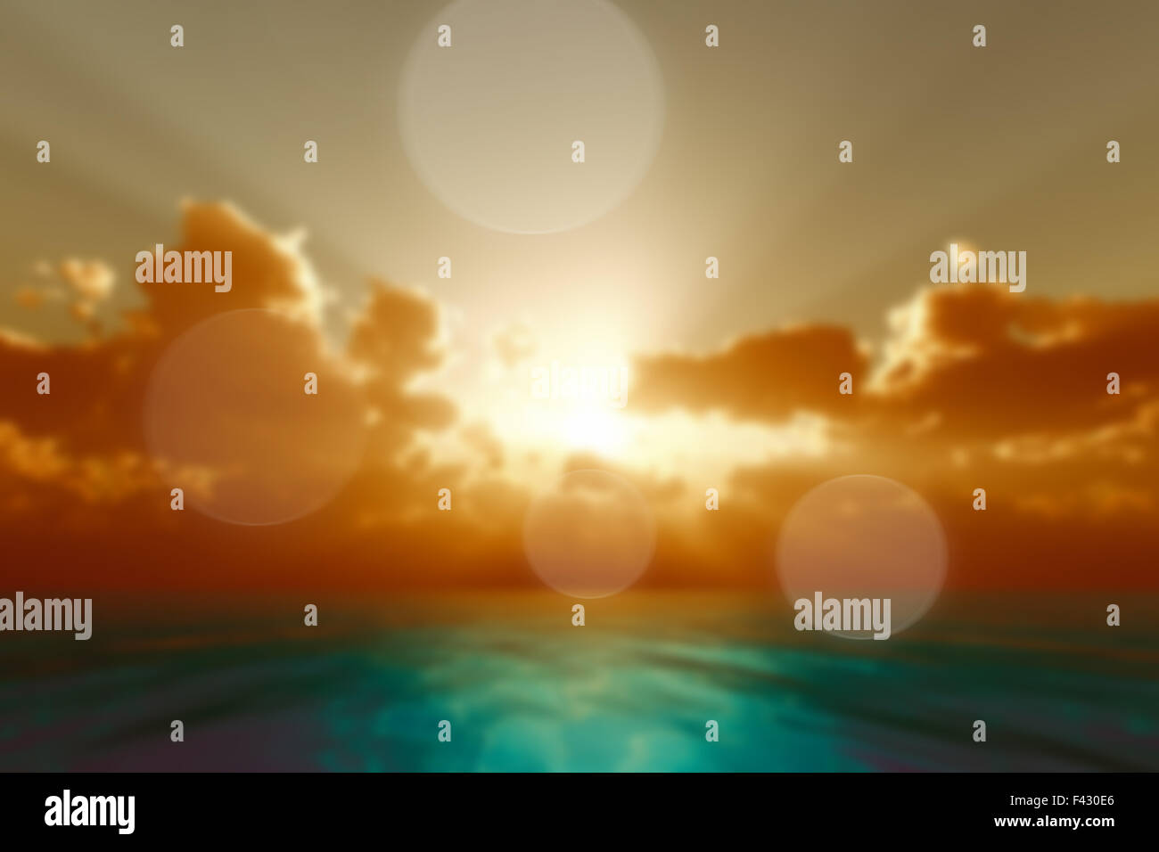 Golden light rays hi-res stock photography and images - Alamy