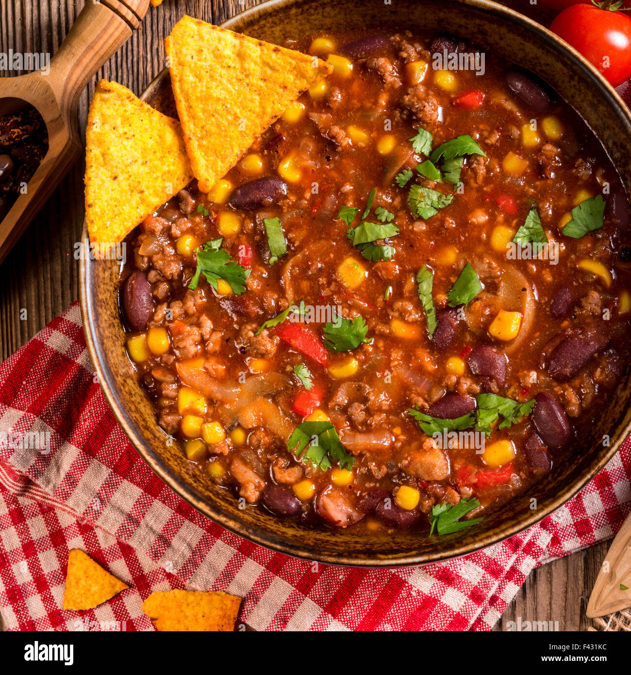 Chili con Carne Stock Photo Alamy