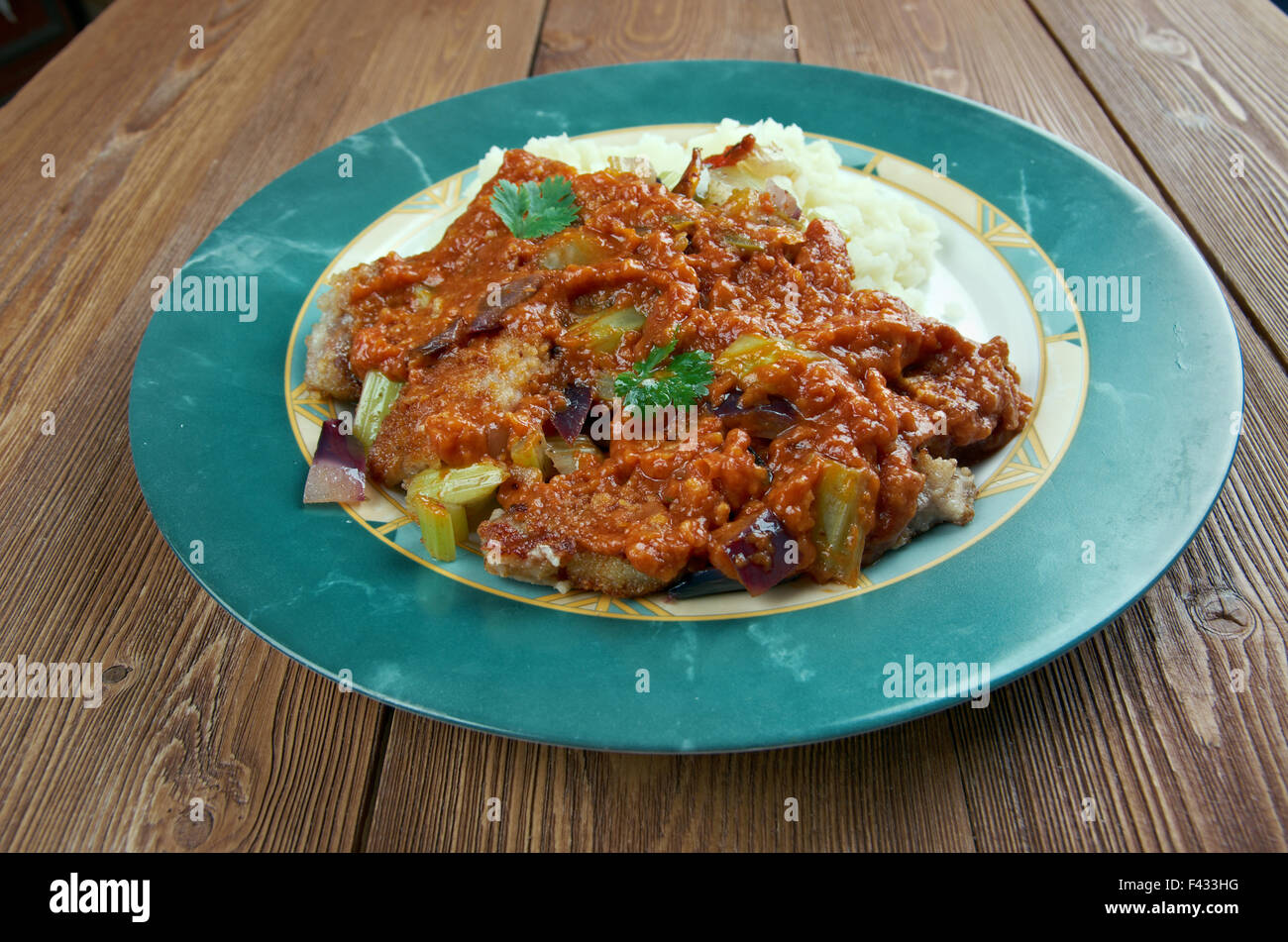 New Orleans Grillades Stock Photo Alamy