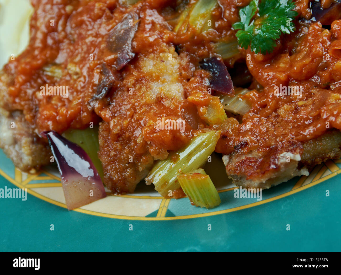 New Orleans Grillades Stock Photo Alamy