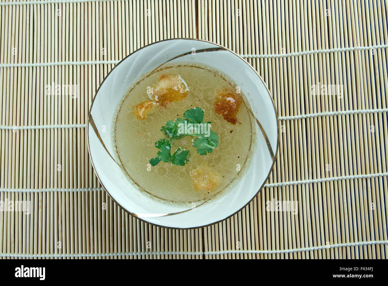 Consomme clear hires stock photography and images Alamy