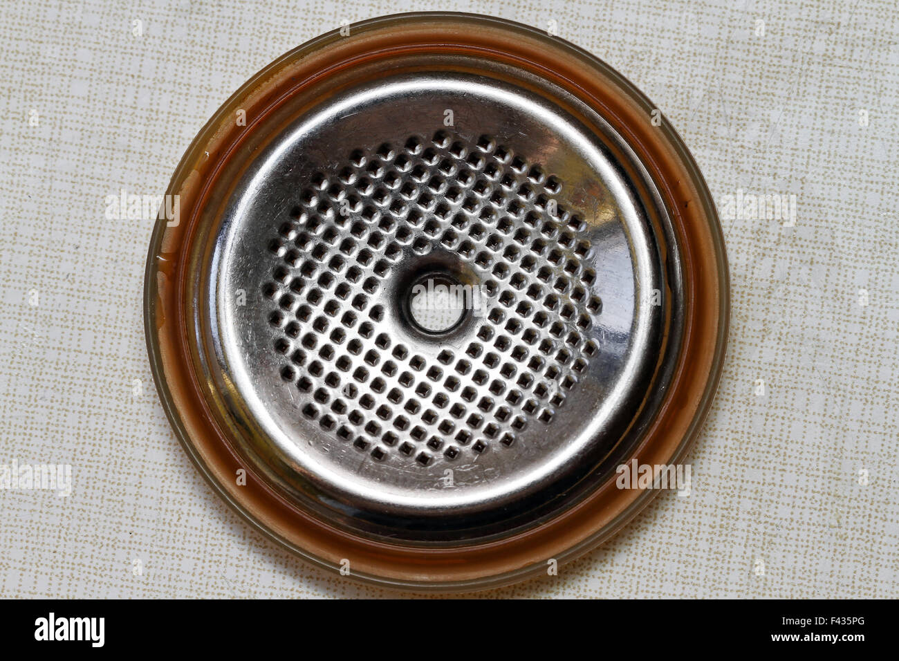 Clean filter for espresso coffee maker Stock Photo Alamy