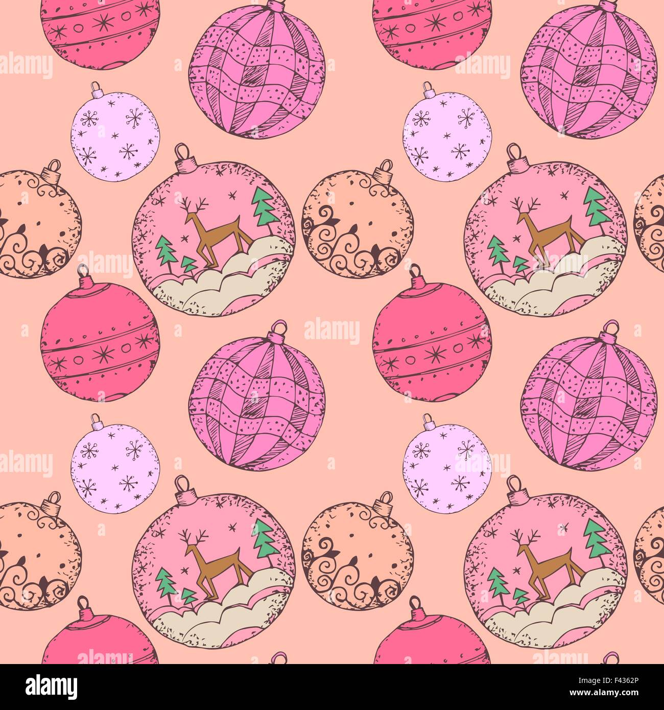 Painted christmas ball Stock Vector Images - Alamy