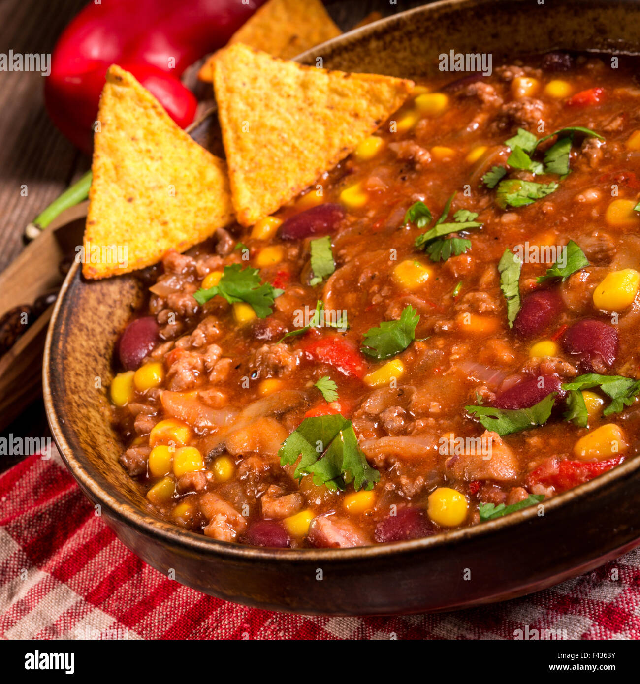 Chili con Carne Stock Photo Alamy