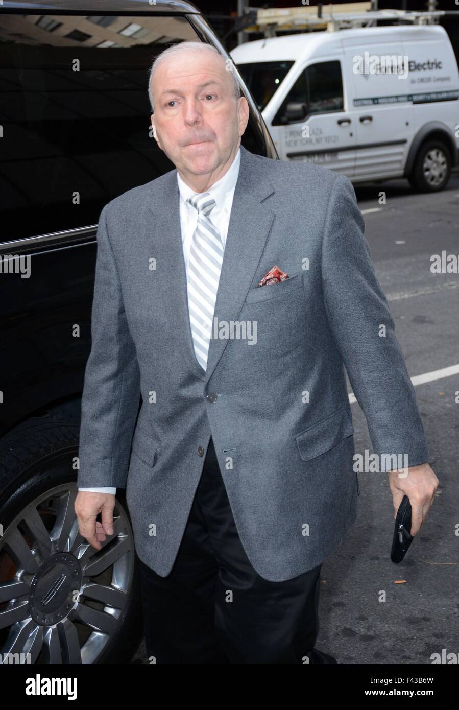 New York, NY, USA. 14th Oct, 2015. Frank Sinatra Jr. out and about for Celebrity Candids - WED, New York, NY October 14, 2015. Credit:  Derek Storm/Everett Collection/Alamy Live News Stock Photo