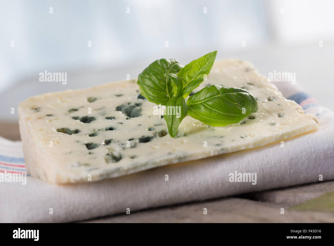Roquefort soft blue french cheese Stock Photo Alamy