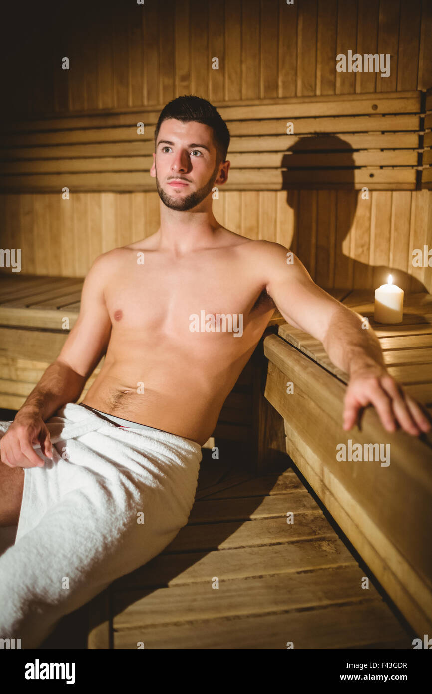 Male sauna hi-res stock photography and images - Alamy