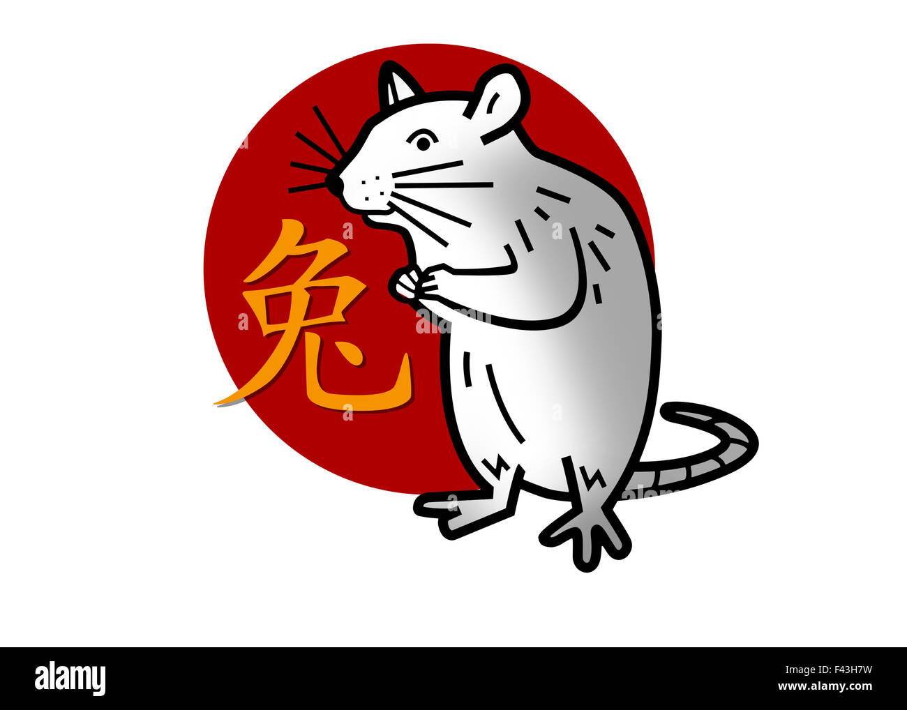 chinese-zodiac-sign-for-year-of-the-rat-stock-photo-alamy