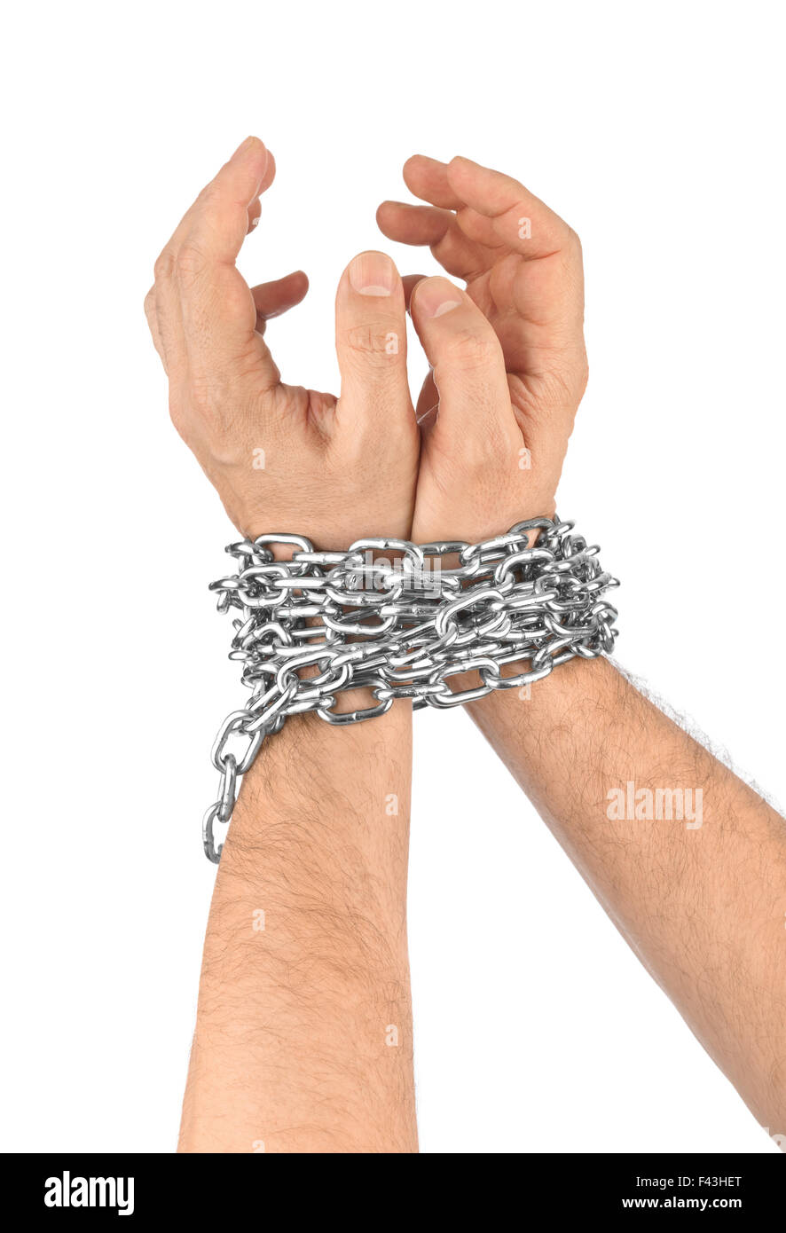 Rope handcuffs hires stock photography and images Alamy