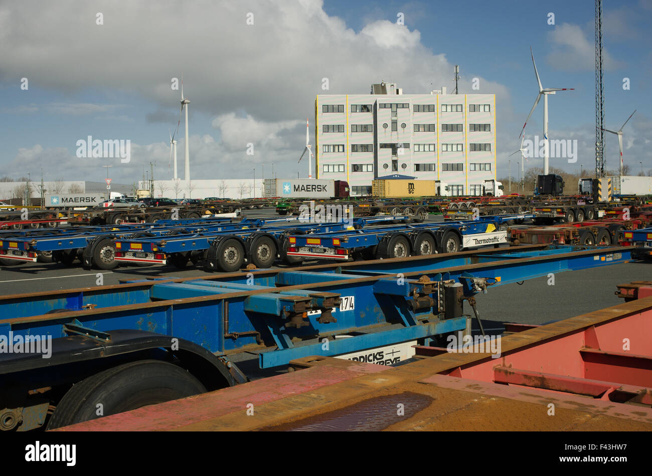 Place for chassis. Stock Photo