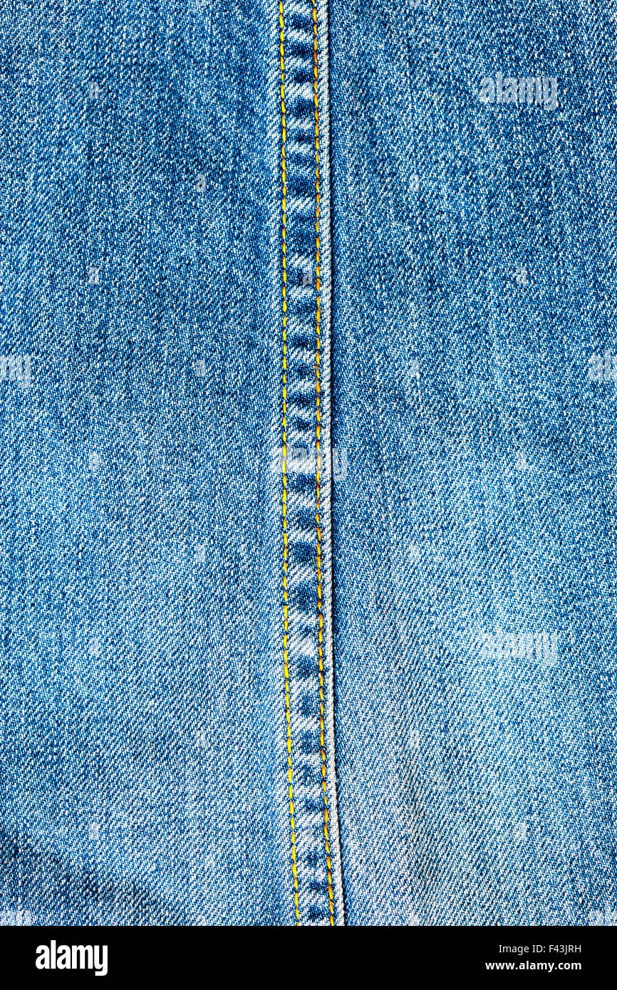 seams of jeans Stock Photo Alamy