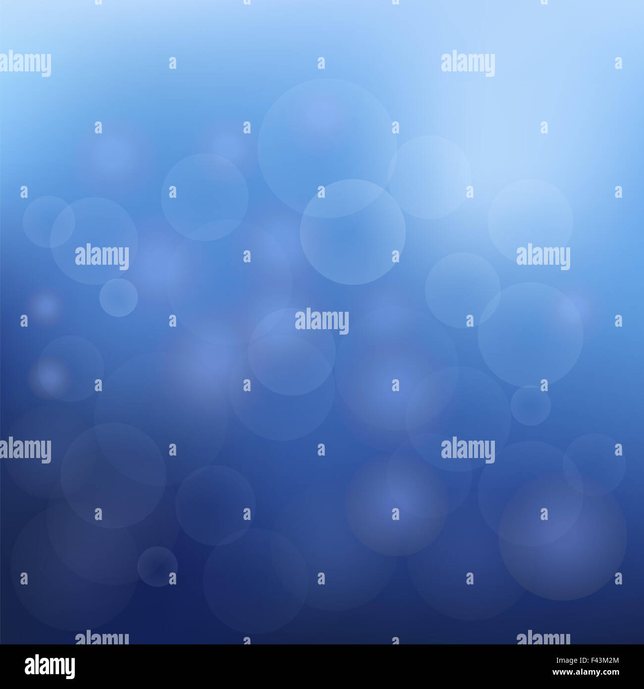 Blue Christmas Background With White Snowflakes Stock Photo - Alamy