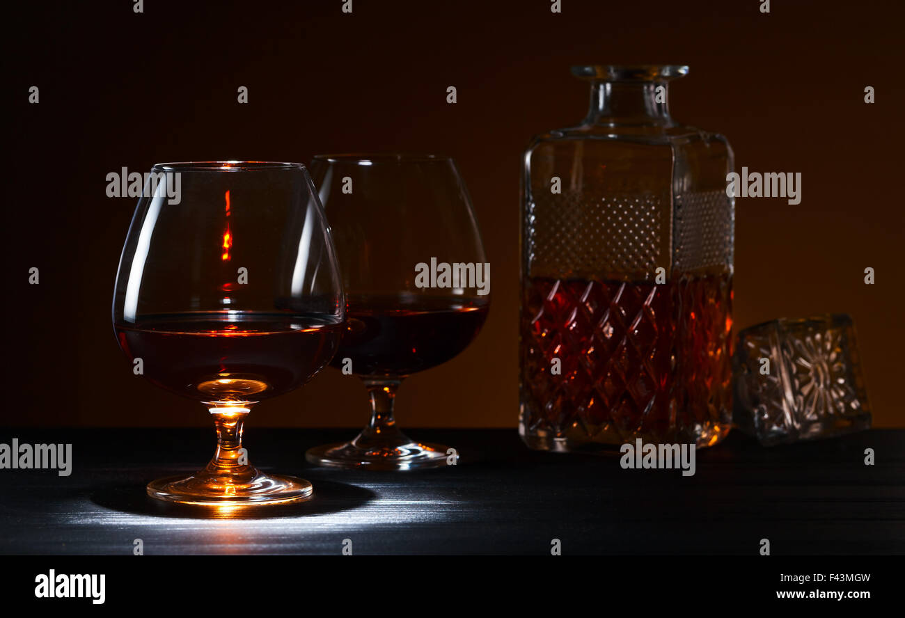 Snifter with brandy Stock Photo by ©igorr1 86761196