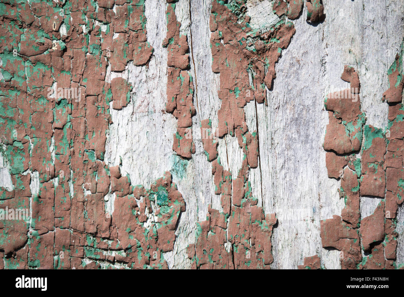 weathered wood with peeling paint Stock Photo - Alamy