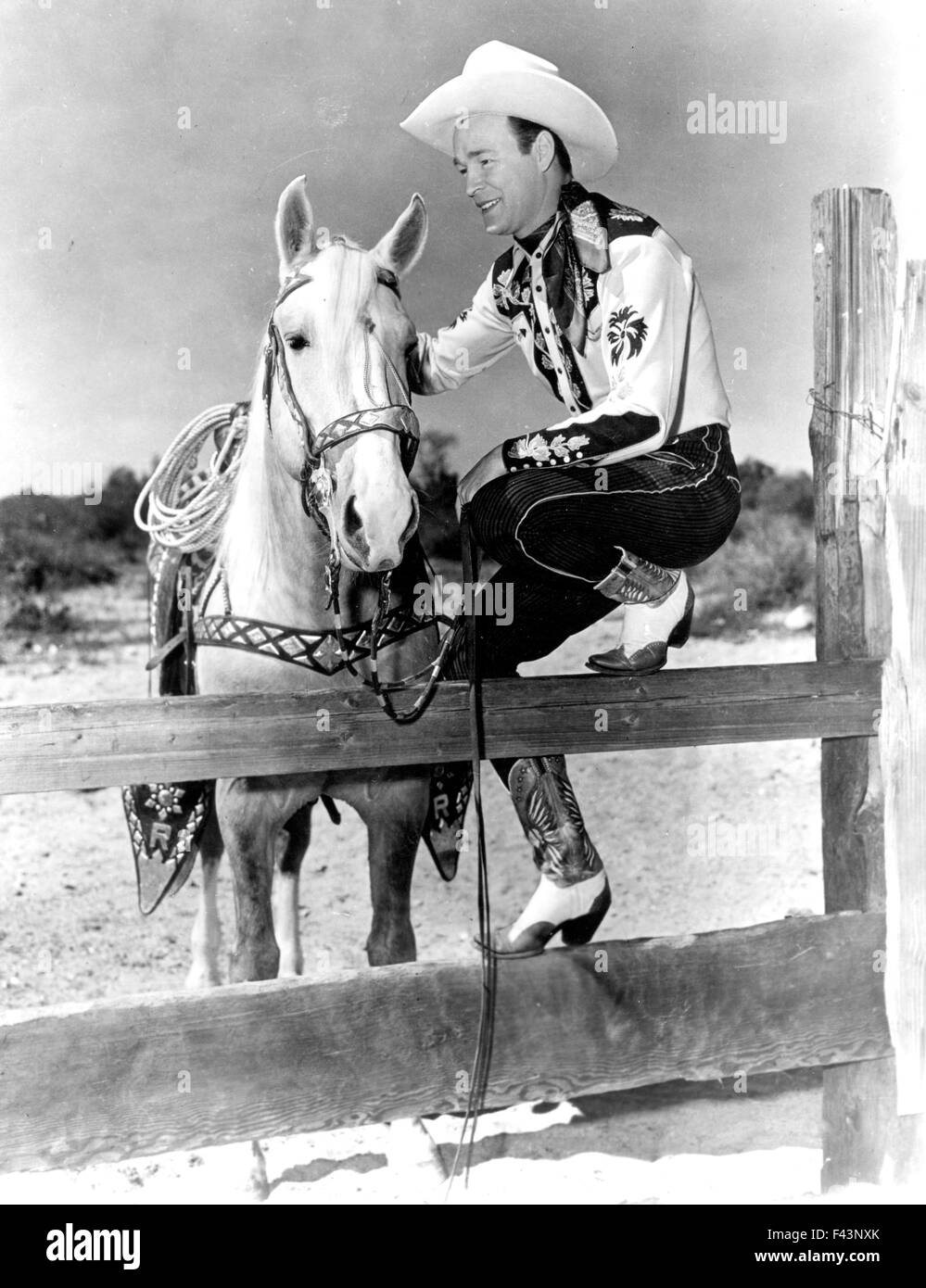 Roy Rogers Standing And Holding The Horses Reins Photo Print | lupon.gov.ph