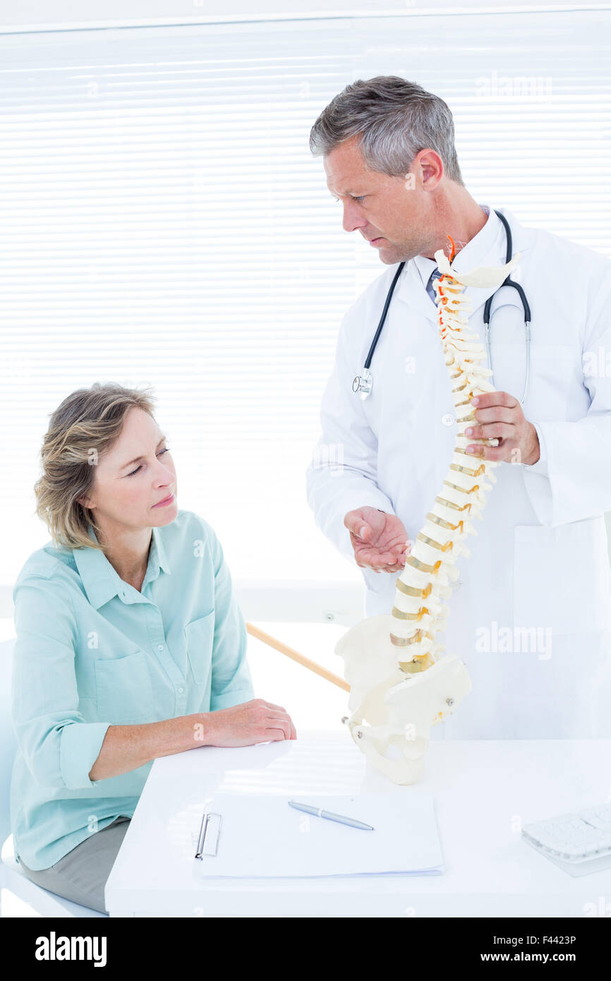 Doctor having conversation with his patient Stock Photo - Alamy
