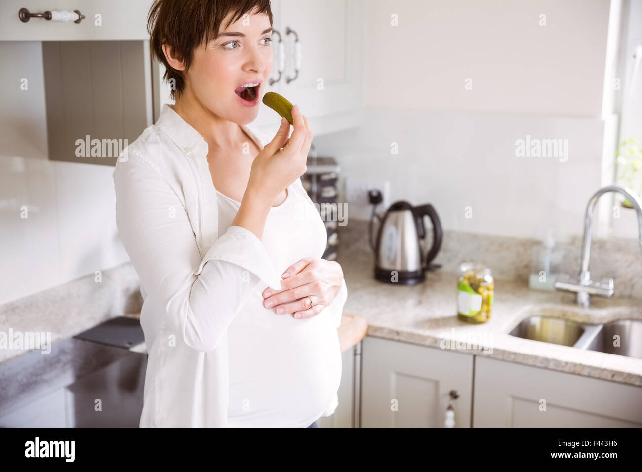 Eating pickle hires stock photography and images Alamy