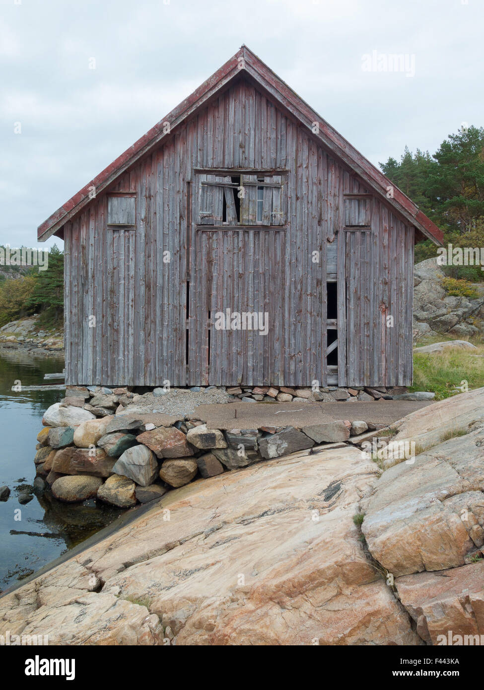 one beutiful place on the swedish westcoast place on a island Stock Photo