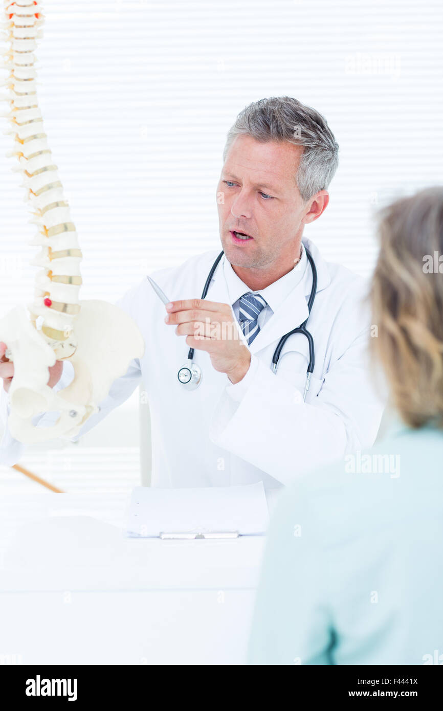 Doctor having conversation with his patient Stock Photo - Alamy