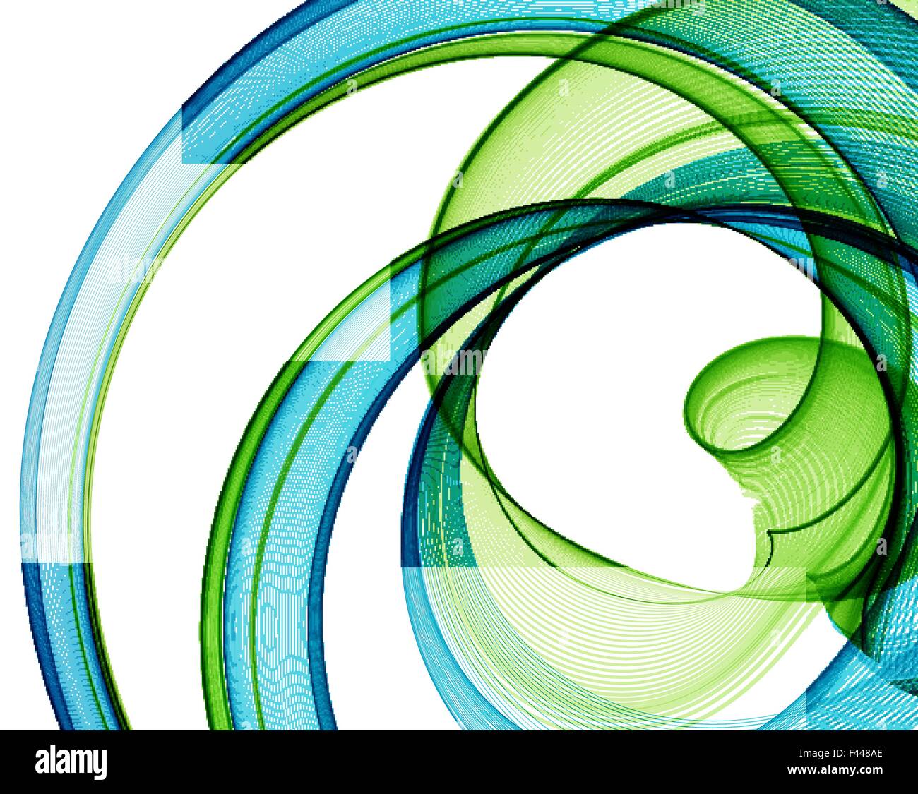 Vibrant green blue abstract energy Stock Vector Images - Alamy