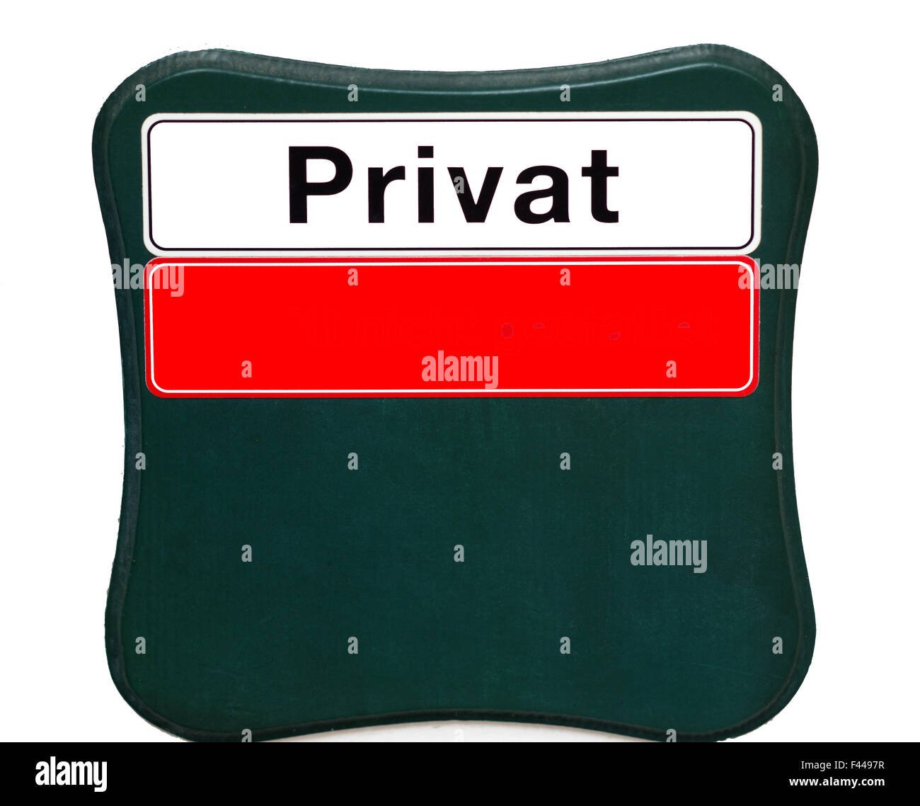 Plate Private Stock Photo