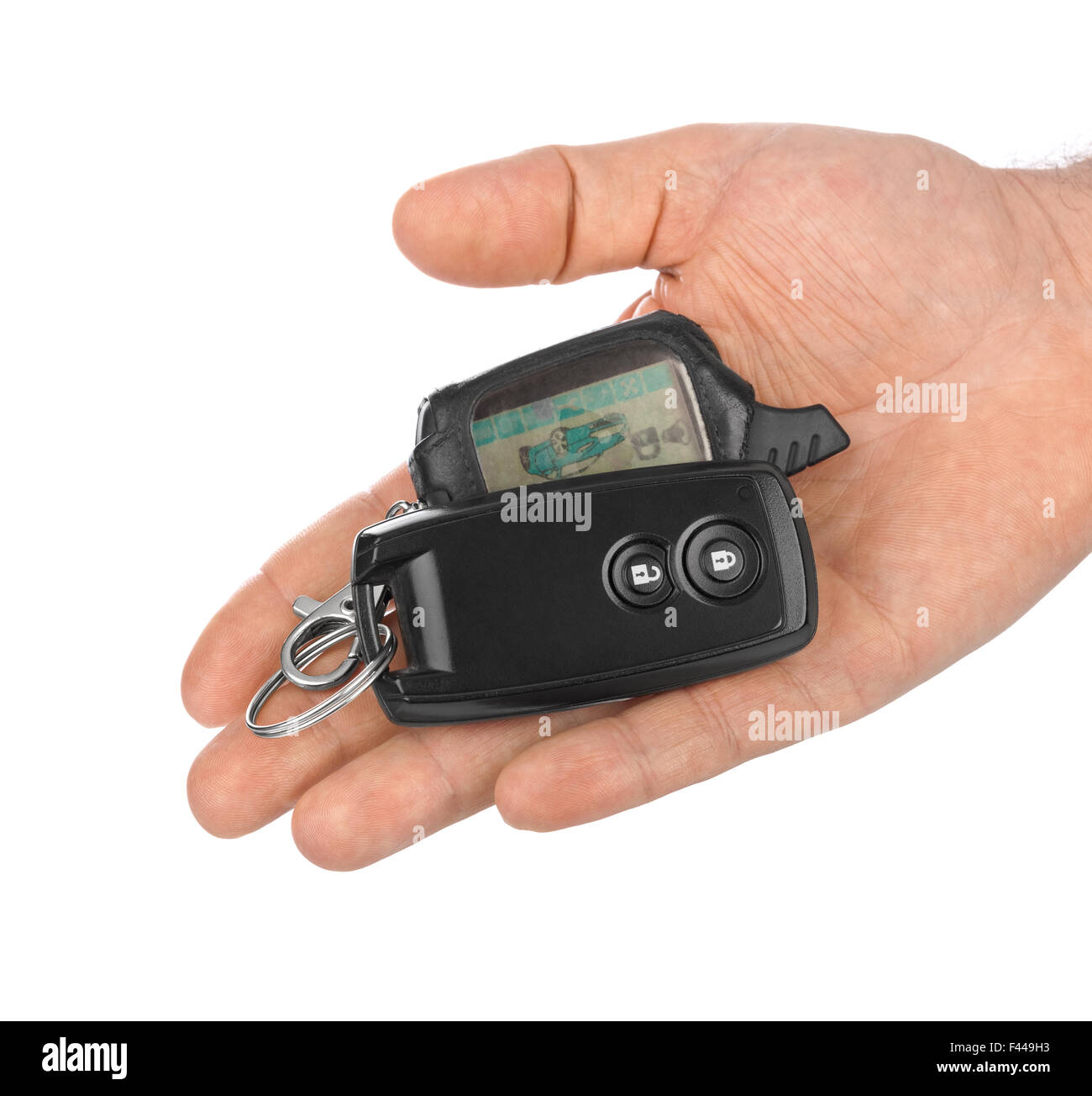 Hand with car keys Stock Photo Alamy