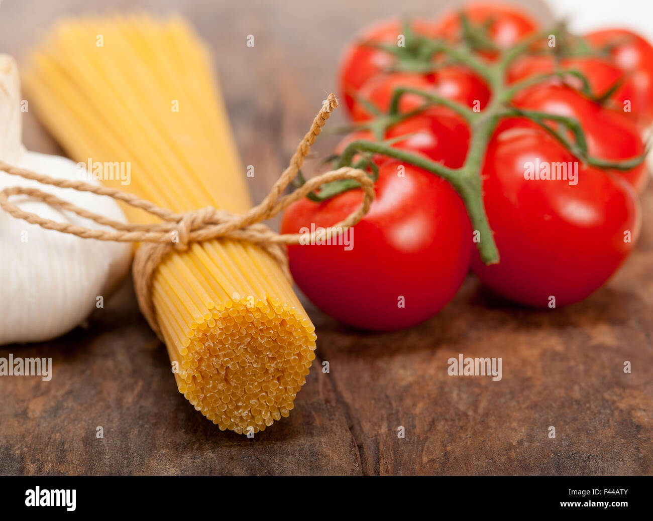 Italian basic pasta ingredients Stock Photo - Alamy
